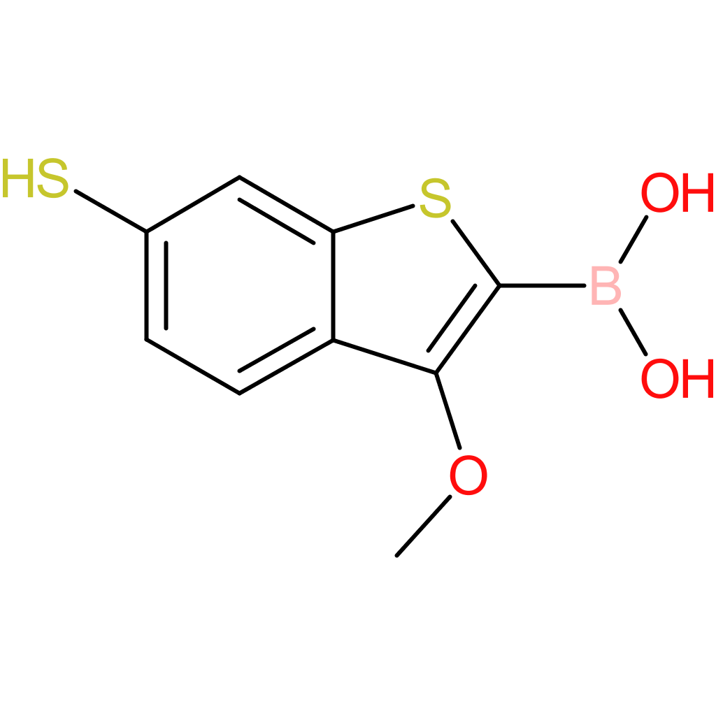 6-mercapto-3-methoxybenzothiophene-2-boronic acid