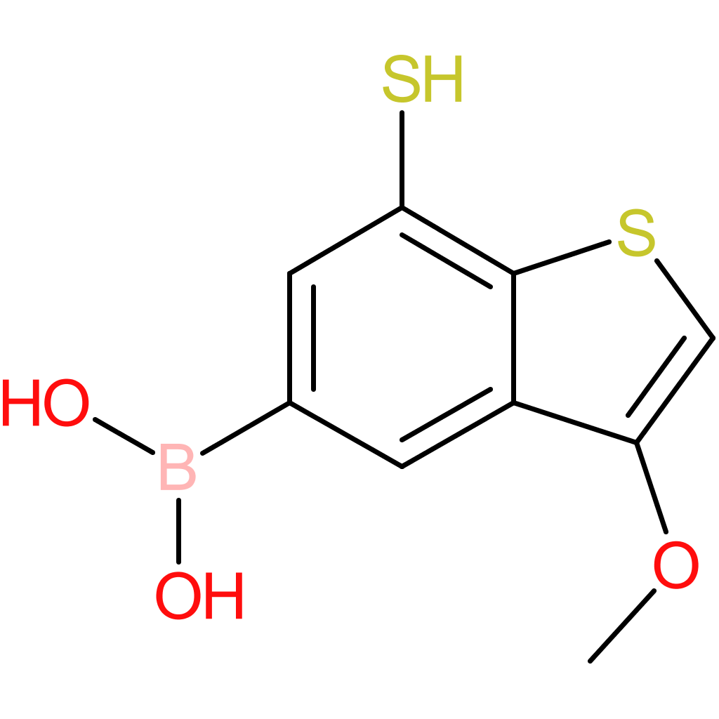 7-mercapto-3-methoxybenzothiophene-5-boronic acid