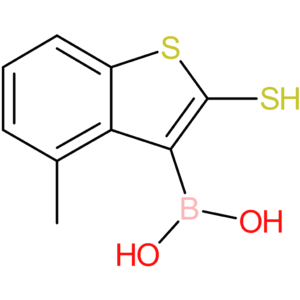 (4-methyl-2-sulfanyl-1-benzothiophen-3-yl)boronic acid