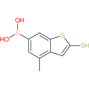 (4-methyl-2-sulfanyl-1-benzothiophen-6-yl)boronic acid