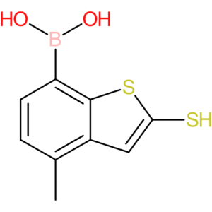 (4-methyl-2-sulfanyl-1-benzothiophen-7-yl)boronic acid