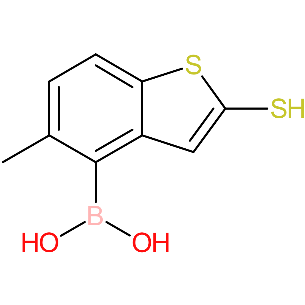 2-mercapto-5-methylbenzothiophene-4-boronic acid
