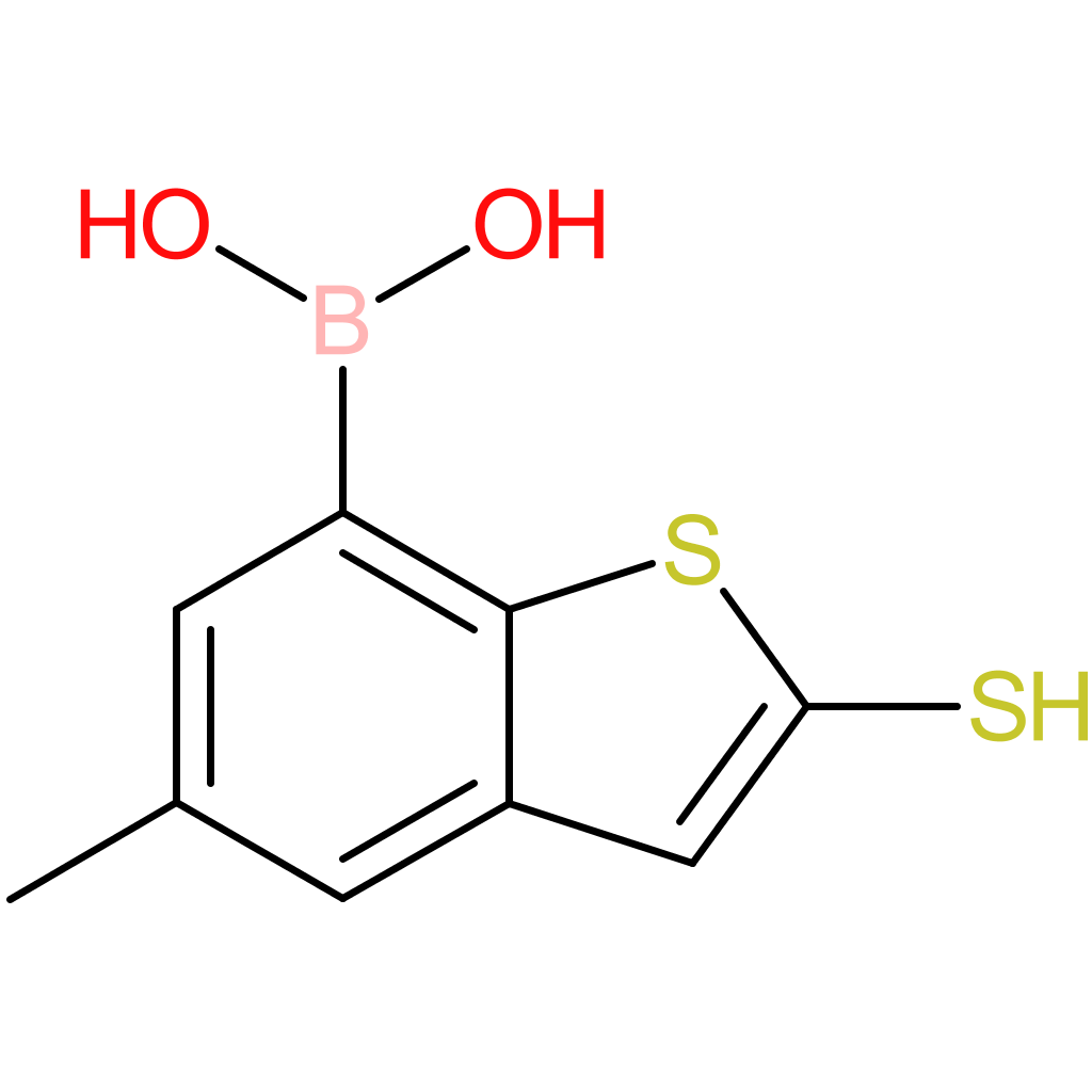 (5-methyl-2-sulfanyl-1-benzothiophen-7-yl)boronic acid