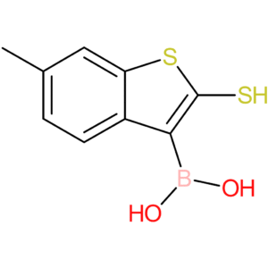(6-methyl-2-sulfanyl-1-benzothiophen-3-yl)boronic acid