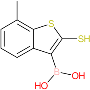 (7-methyl-2-sulfanyl-1-benzothiophen-3-yl)boronic acid