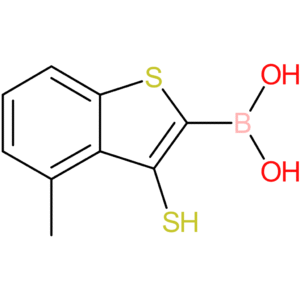 (4-methyl-3-sulfanyl-1-benzothiophen-2-yl)boronic acid