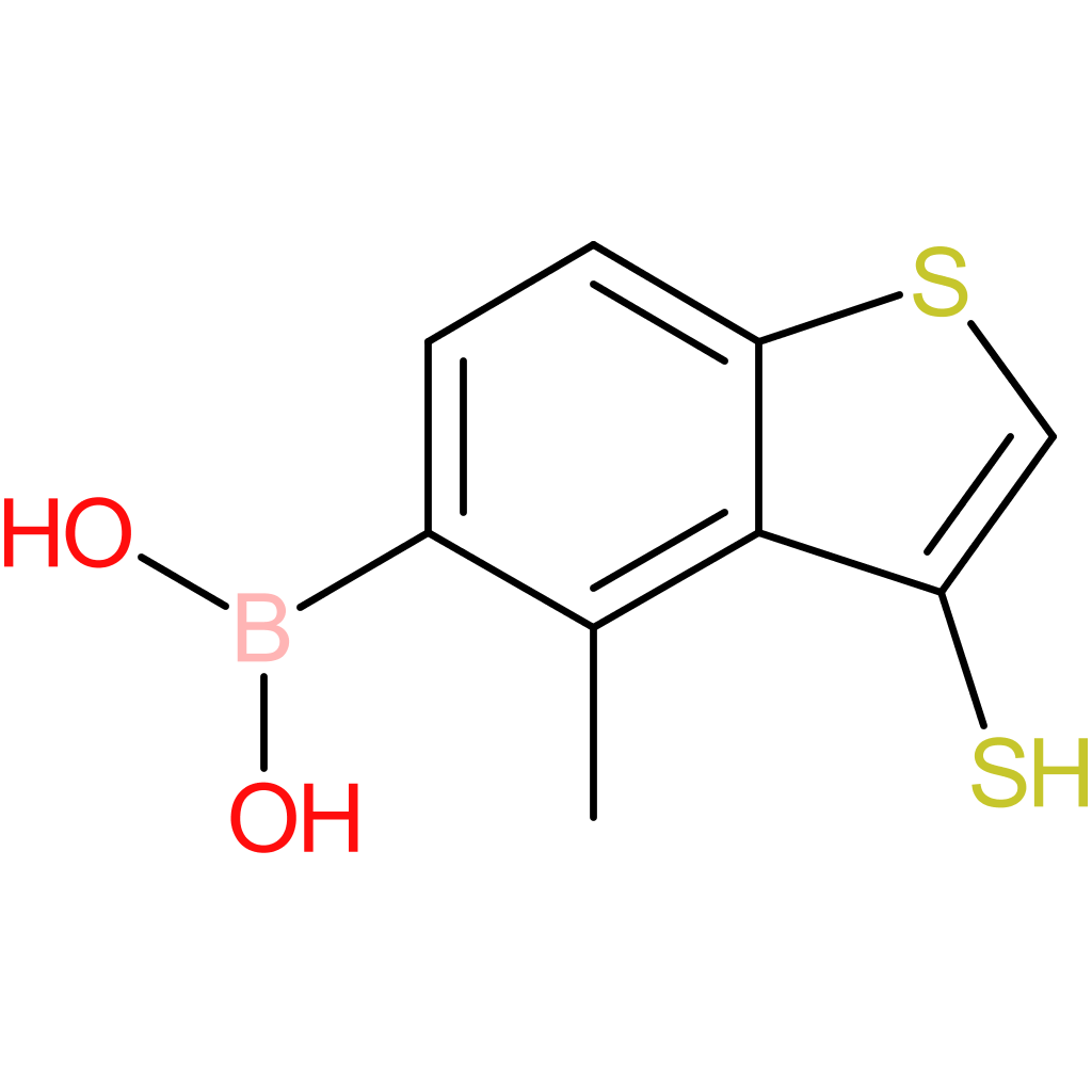 3-mercapto-4-methylbenzothiophene-5-boronic acid