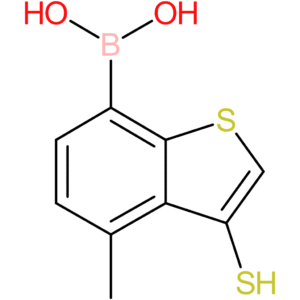 (4-methyl-3-sulfanyl-1-benzothiophen-7-yl)boronic acid