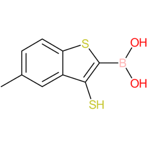 (5-methyl-3-sulfanyl-1-benzothiophen-2-yl)boronic acid