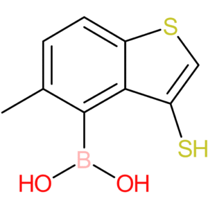 (5-methyl-3-sulfanyl-1-benzothiophen-4-yl)boronic acid