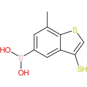 (7-methyl-3-sulfanyl-1-benzothiophen-5-yl)boronic acid