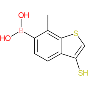 (7-methyl-3-sulfanyl-1-benzothiophen-6-yl)boronic acid