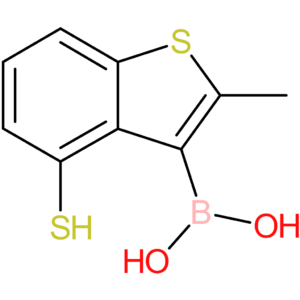 (2-methyl-4-sulfanyl-1-benzothiophen-3-yl)boronic acid