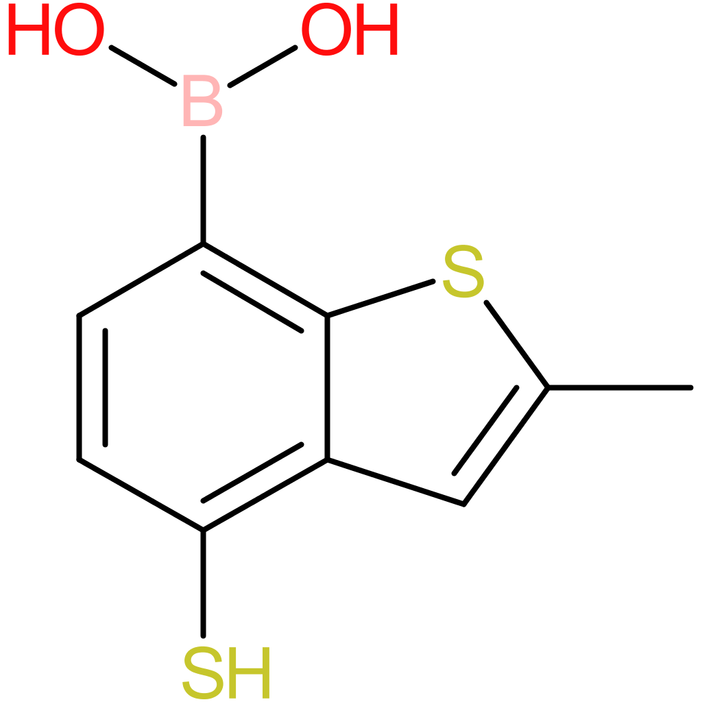 (2-methyl-4-sulfanyl-1-benzothiophen-7-yl)boronic acid