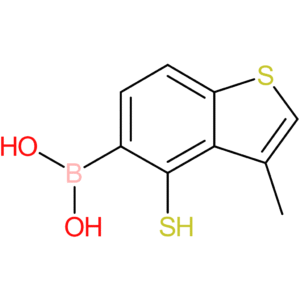 (3-methyl-4-sulfanyl-1-benzothiophen-5-yl)boronic acid