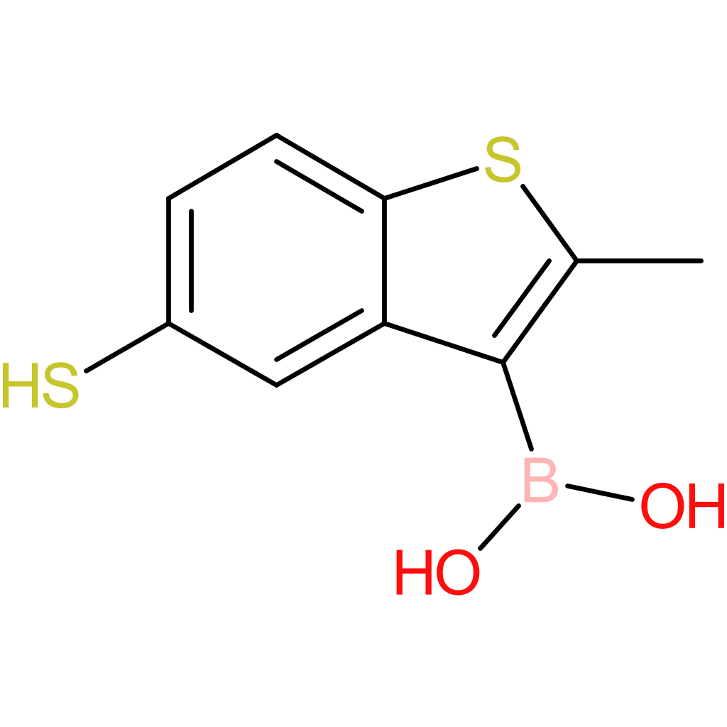 (2-methyl-5-sulfanyl-1-benzothiophen-3-yl)boronic acid
