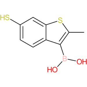 (2-methyl-6-sulfanyl-1-benzothiophen-3-yl)boronic acid