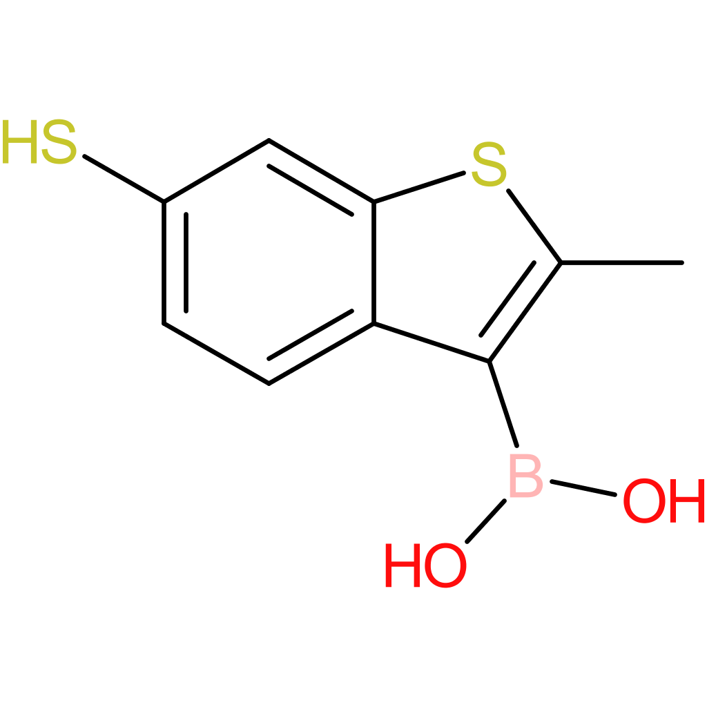 (2-methyl-6-sulfanyl-1-benzothiophen-3-yl)boronic acid