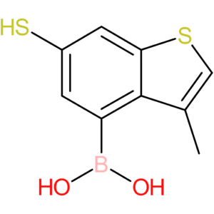(3-methyl-6-sulfanyl-1-benzothiophen-4-yl)boronic acid