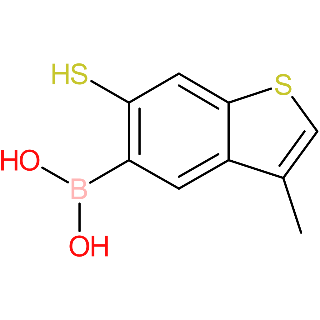(3-methyl-6-sulfanyl-1-benzothiophen-5-yl)boronic acid