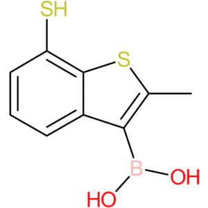 (2-methyl-7-sulfanyl-1-benzothiophen-3-yl)boronic acid
