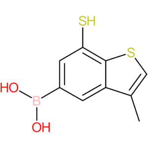 (3-methyl-7-sulfanyl-1-benzothiophen-5-yl)boronic acid