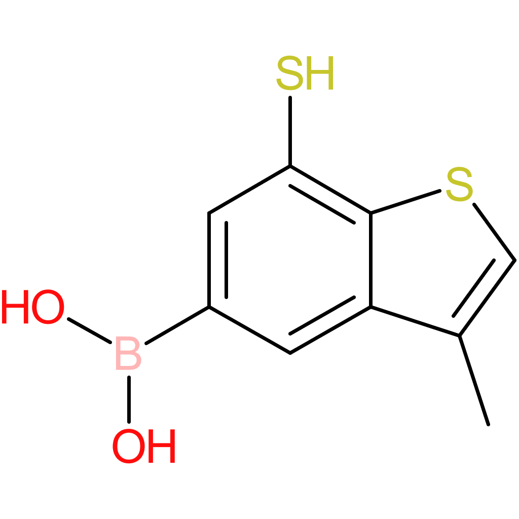 (3-methyl-7-sulfanyl-1-benzothiophen-5-yl)boronic acid