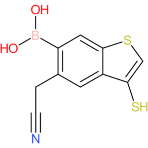 6-borono-3-mercaptobenzothiophene-5-acetonitrile