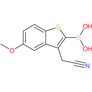 2-borono-5-methoxybenzothiophene-3-acetonitrile