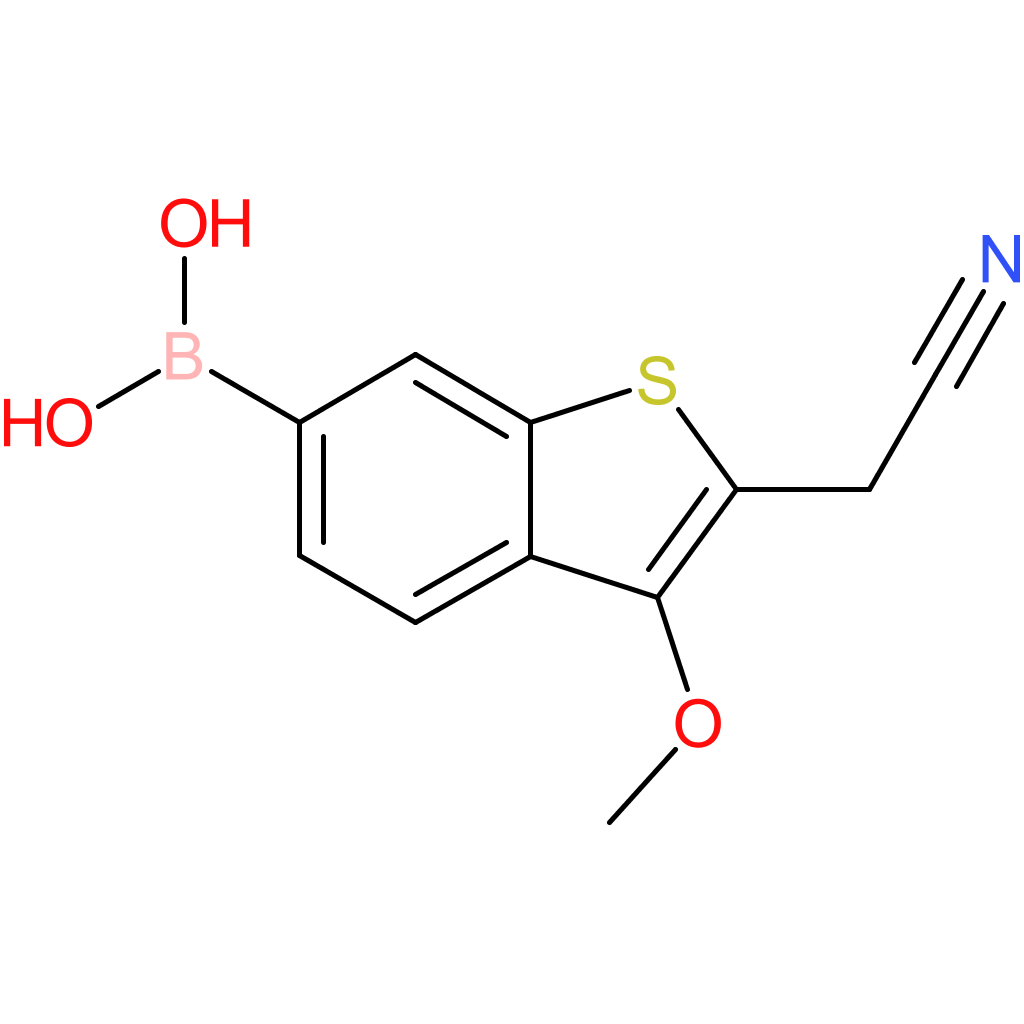 6-borono-3-methoxybenzothiophene-2-acetonitrile