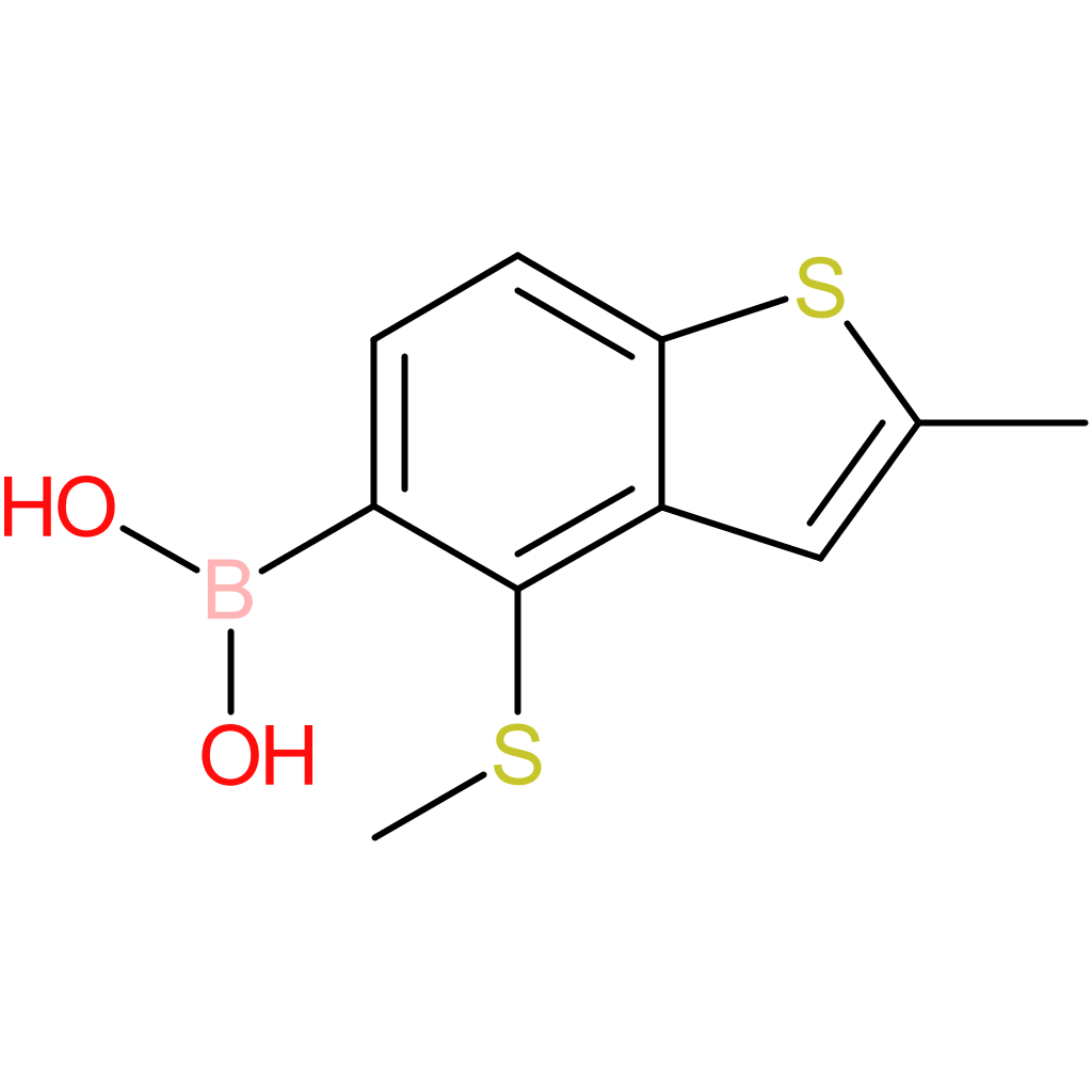 2-methyl-4-(methylthio)benzothiophene-5-boronic acid