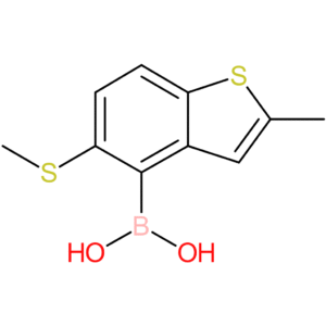 2-methyl-5-(methylthio)benzothiophene-4-boronic acid
