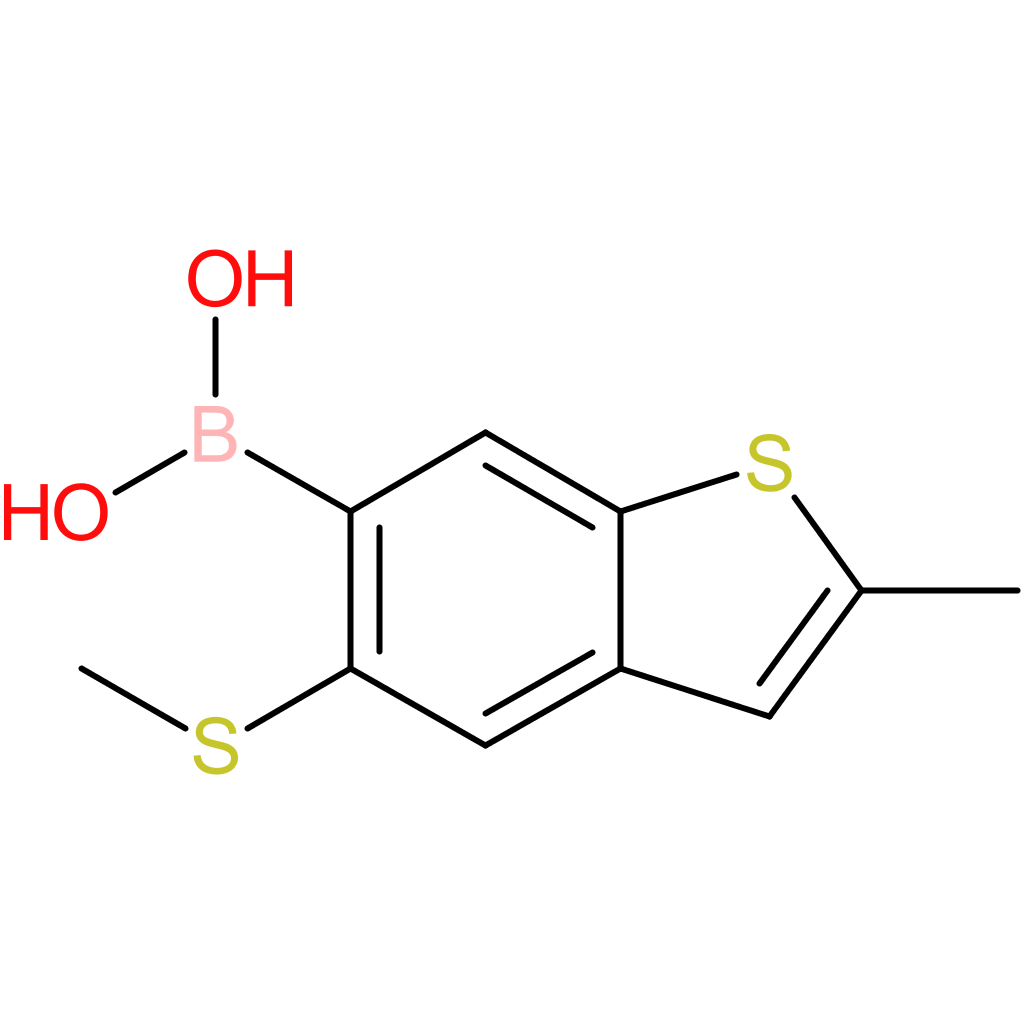 2-methyl-5-(methylthio)benzothiophene-6-boronic acid