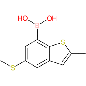 2-methyl-5-(methylthio)benzothiophene-7-boronic acid