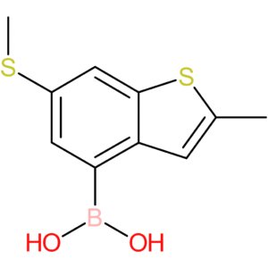 2-methyl-6-(methylthio)benzothiophene-4-boronic acid