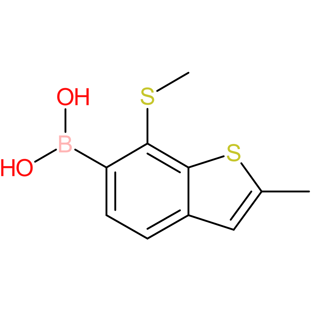 2-methyl-7-(methylthio)benzothiophene-6-boronic acid