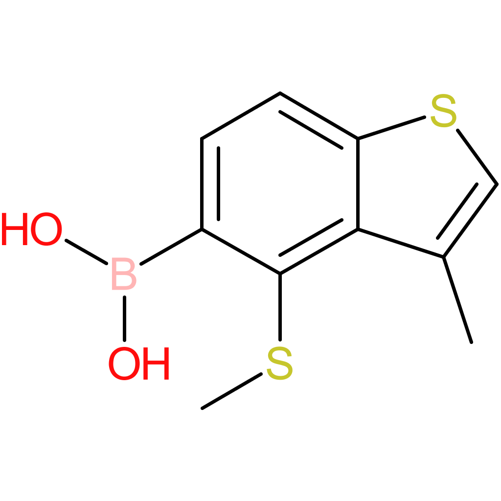 3-methyl-4-(methylthio)benzothiophene-5-boronic acid