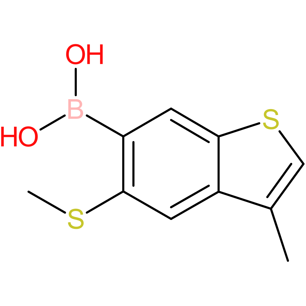 3-methyl-5-(methylthio)benzothiophene-6-boronic acid