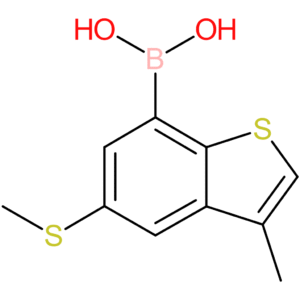 3-methyl-5-(methylthio)benzothiophene-7-boronic acid