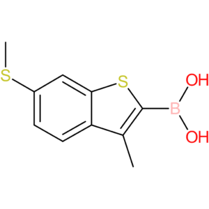 3-methyl-6-(methylthio)benzothiophene-2-boronic acid