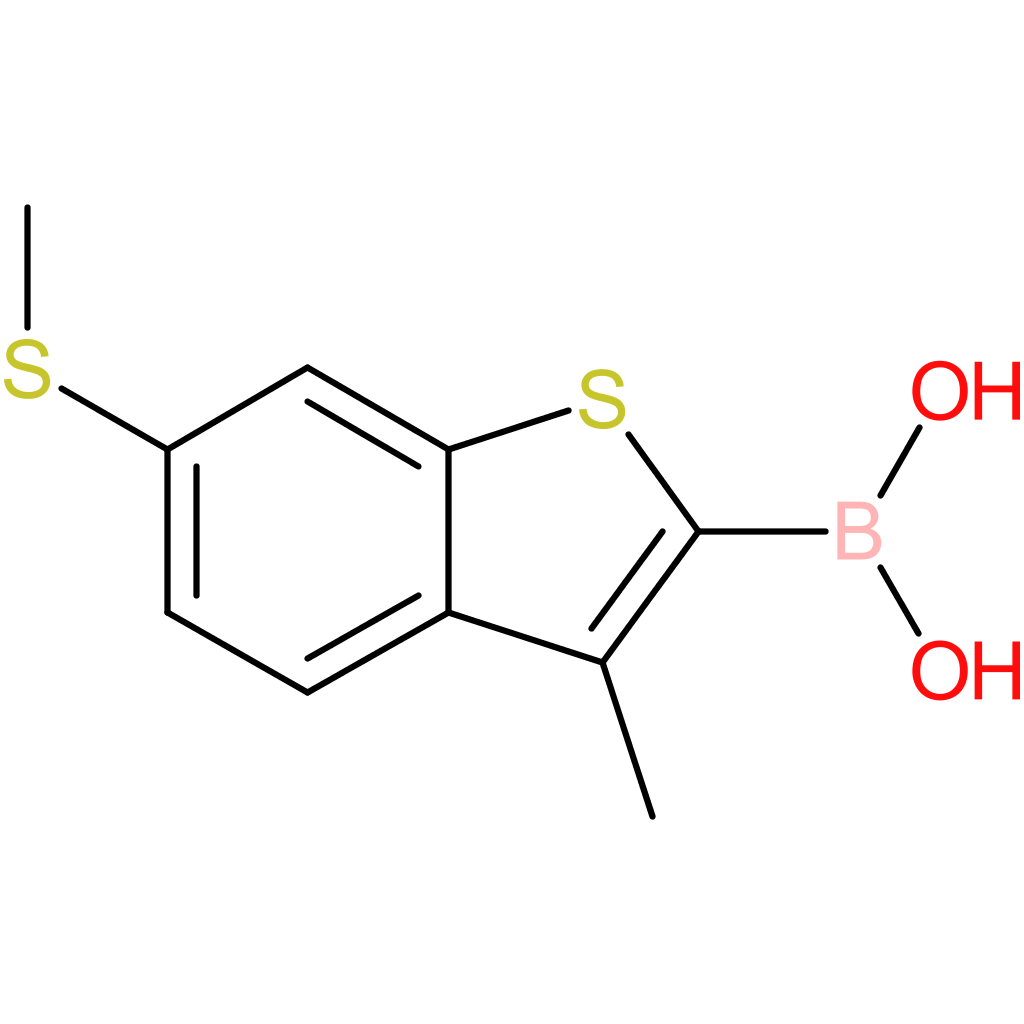 3-methyl-6-(methylthio)benzothiophene-2-boronic acid