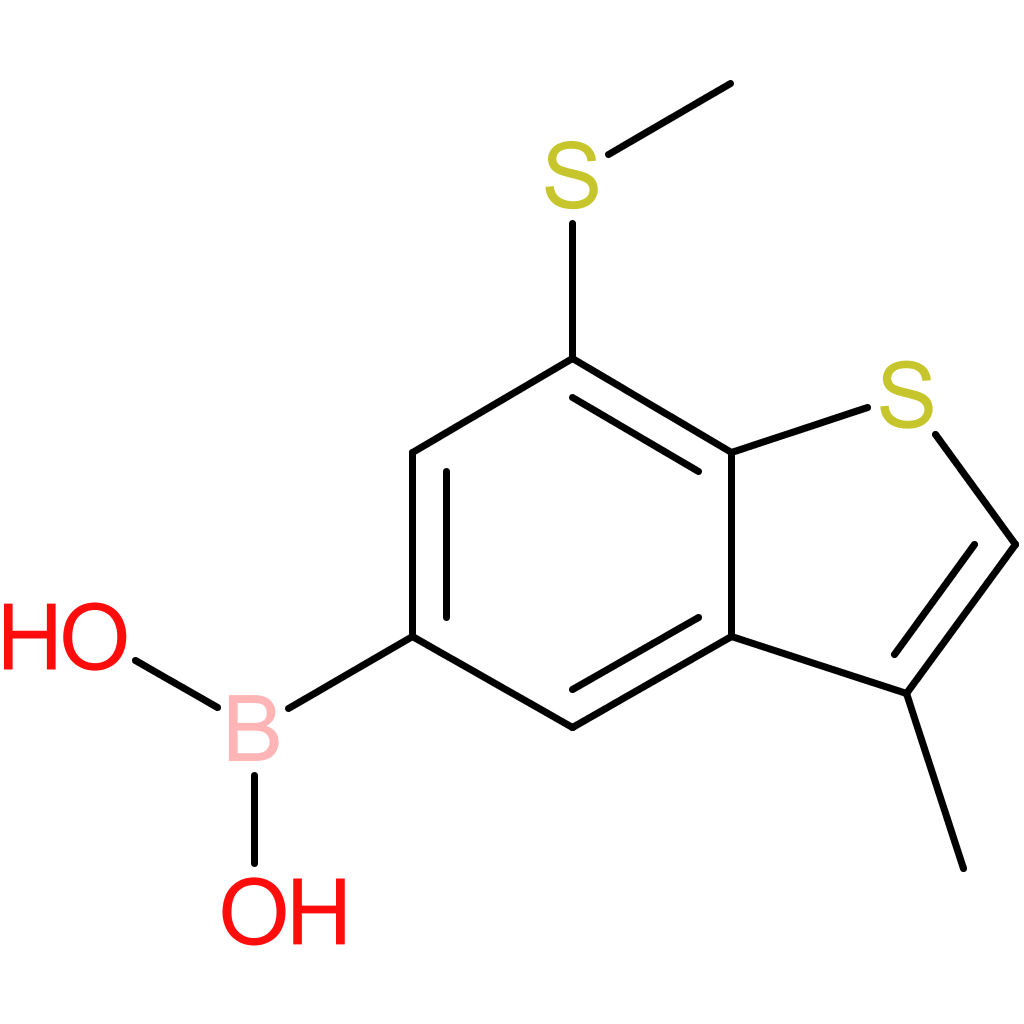 3-methyl-7-(methylthio)benzothiophene-5-boronic acid