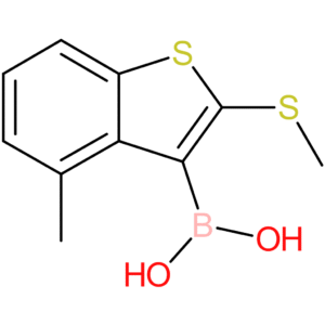 4-methyl-2-(methylthio)benzothiophene-3-boronic acid
