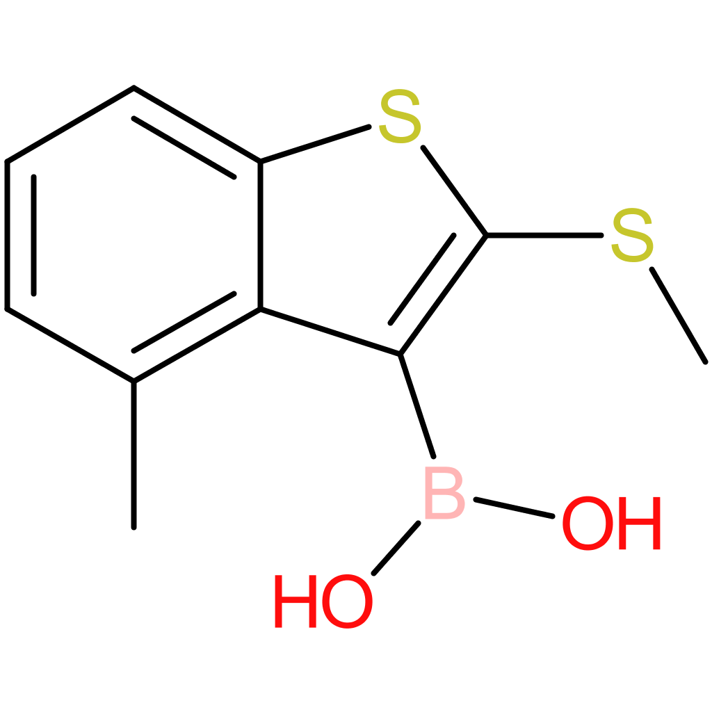 4-methyl-2-(methylthio)benzothiophene-3-boronic acid