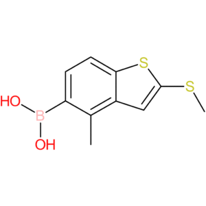 4-methyl-2-(methylthio)benzothiophene-5-boronic acid