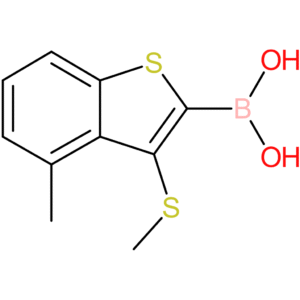 4-methyl-3-(methylthio)benzothiophene-2-boronic acid