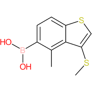4-methyl-3-(methylthio)benzothiophene-5-boronic acid