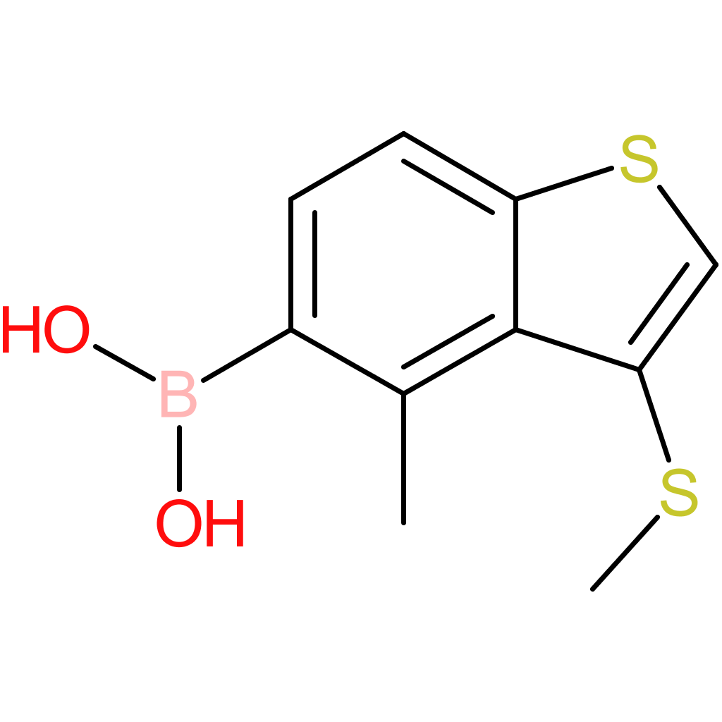 4-methyl-3-(methylthio)benzothiophene-5-boronic acid