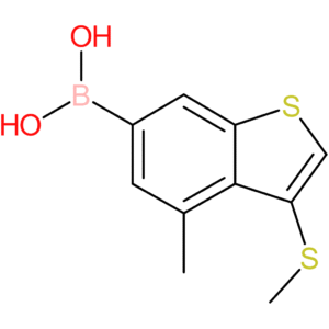 4-methyl-3-(methylthio)benzothiophene-6-boronic acid