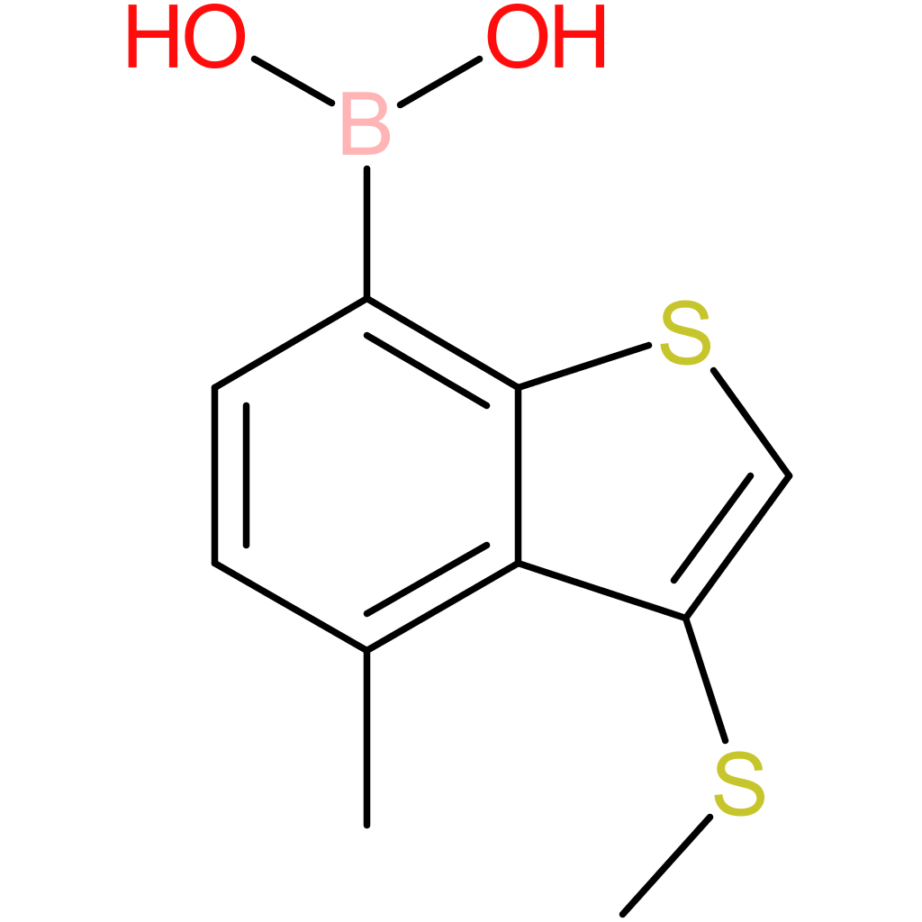 4-methyl-3-(methylthio)benzothiophene-7-boronic acid
